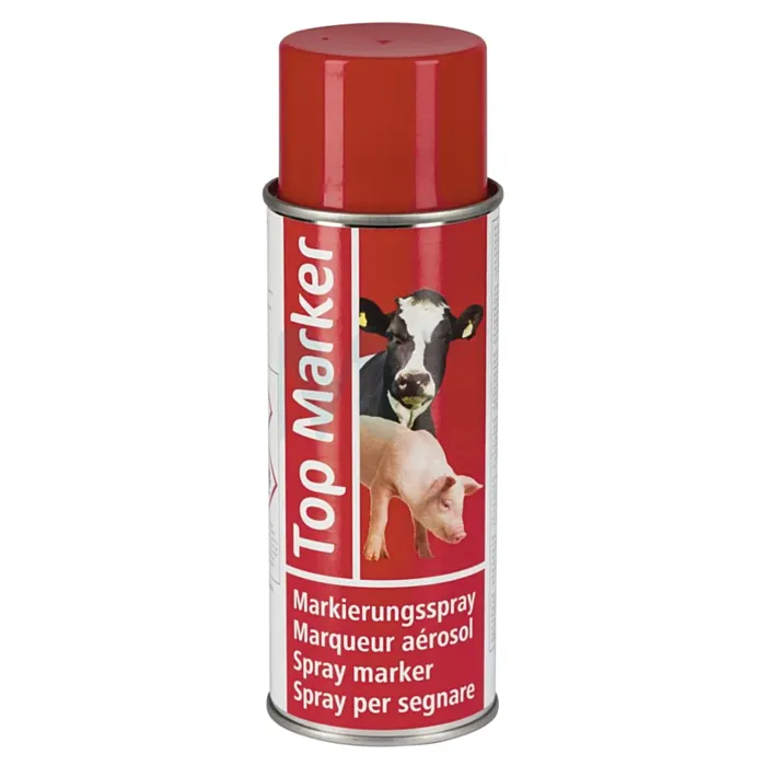 KERBL MÄRGISTAMISAEROSOOL TOPMARKER PUNANE 400ML - Tootepilt 1