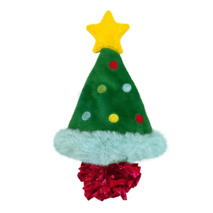 KONG HOLIDAY CRACKLES CHRISTMAS TREE KASSI MÄNGUASI - Tootepilt 1