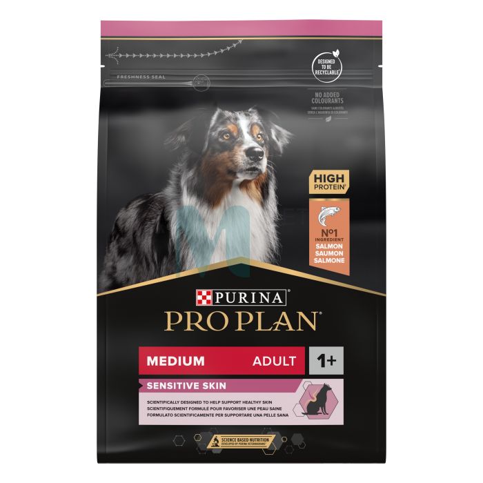 PRO PLAN KOERA TÄISSÖÖT KESKM.TÕUG NAHAPR.LÕHE 3KG