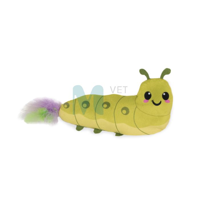 CATSTAGES KASSI MÄNGUASI WIGGLE WORM 21,6X14,7X3,8CM ROHELINE #