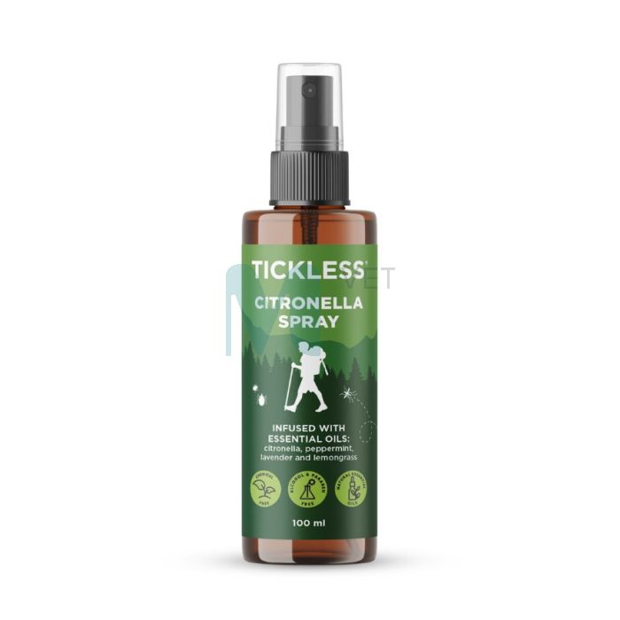 TICKLESS PUUGI- JA KIRBUVASTANE SPREI CITRONELLA INIMESTELE 100ML