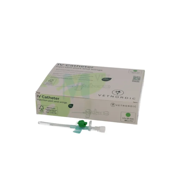 VEENIKANÜÜL SÜSTEAVAGA 1,3X32MM 18G ROHELINE N25 - Tootepilt 1