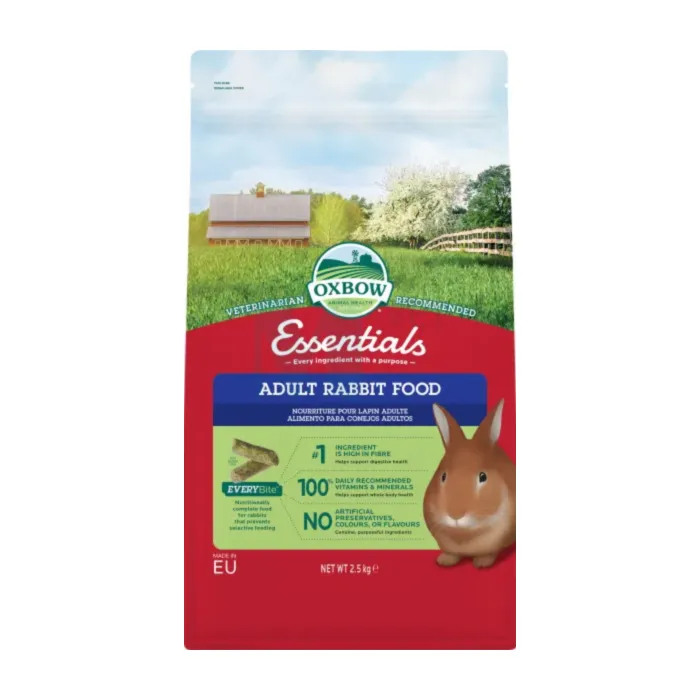 OXBOW ESSENTIALS TÄISKASVANUD KÜÜLIKU TÄISSÖÖT 2,5KG - Tootepilt 1