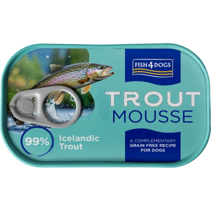 F4D KOERA KONSERV MOUSSE FORELL 90G N1 - Tootepilt 1