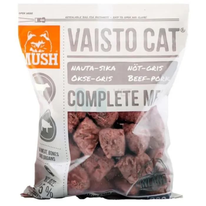 MUSH VAISTO KASSI TÄISSÖÖT TOORTOIT VEIS/SIGA 800G - Tootepilt 1