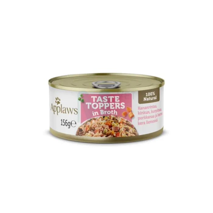 APPLAWS KOERA KONSERV TT KANA/SINK/KÖÖGIVILI PULJONGIS 156G - Tootepilt 1