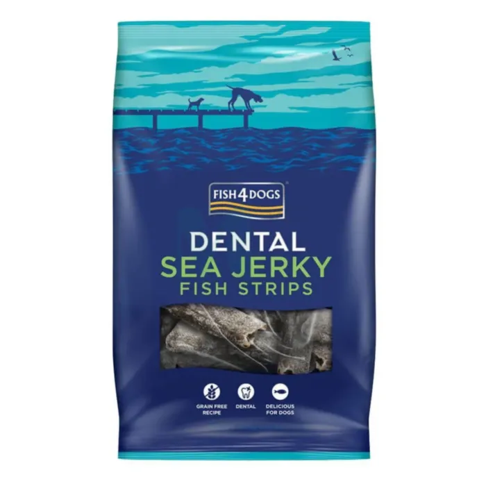 F4D KOERA MAIUS SEA JERKY SKINNY STRIPS 100G - Tootepilt 1