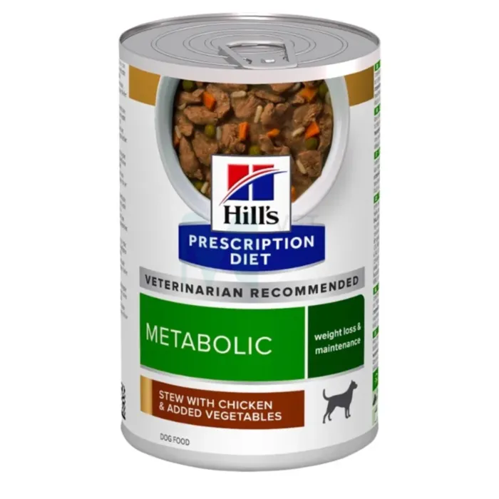 HILLS PD KOERA HAUTIS METABOLIC KANA/KÖÖGIVILI 354G - Tootepilt 1