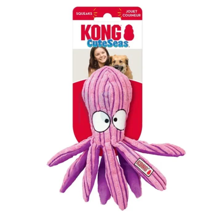 KONG CUTESEAS KOERA MÄNGUASI KAHEKSAJALG S ROOSA - Tootepilt 1