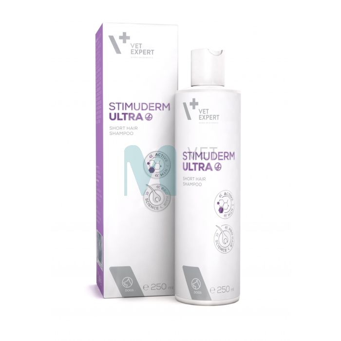 VETEXPERT STIMUDERM ULTRA SHAMPOO SHORT HAIR DOG 250ML