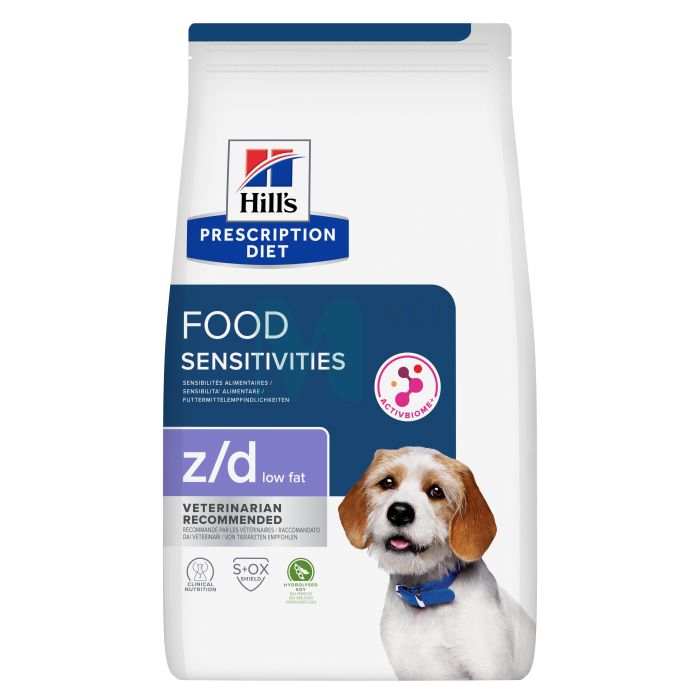 HILLS PD KOERA TÄISSÖÖT Z/D LOW FAT SOJAGA 10KG