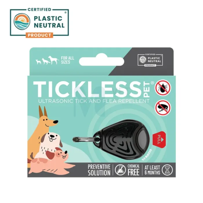 TICKLESS PUUGIPELETAJA LEMMIKLOOMALE MUST - Tootepilt 1