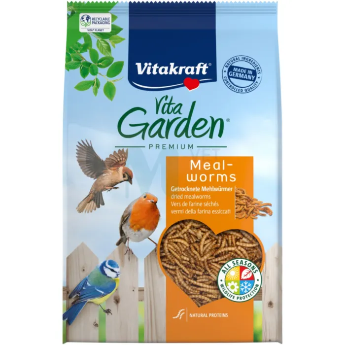 VITAKRAFT LINDUDE MAIUS MEALWORMS 200G - Tootepilt 1