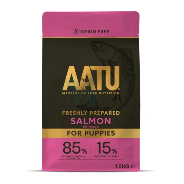AATU KUTSIKA TÄISSÖÖT LÕHE 1,5KG - Tootepilt 1