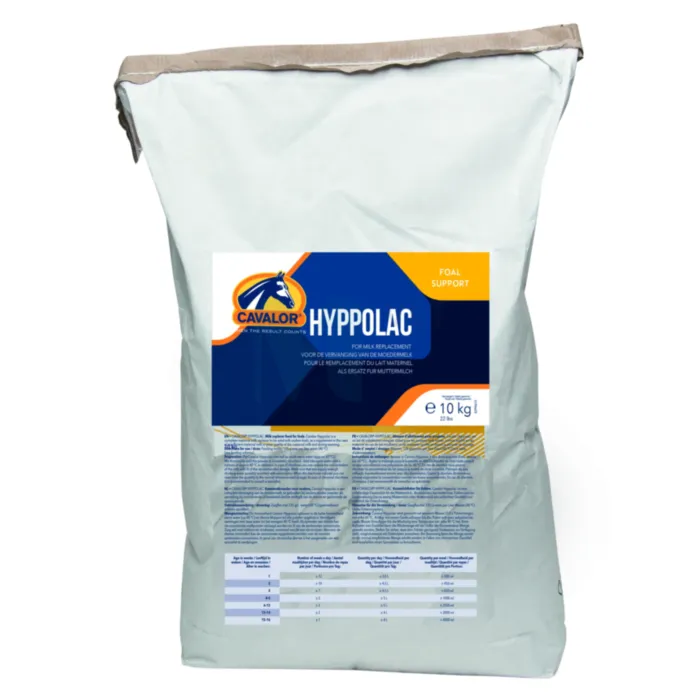 CAVALOR HOBUSE TÄIENDSÖÖT HYPPOLAC PIIMAPULBER 10KG - Tootepilt 1