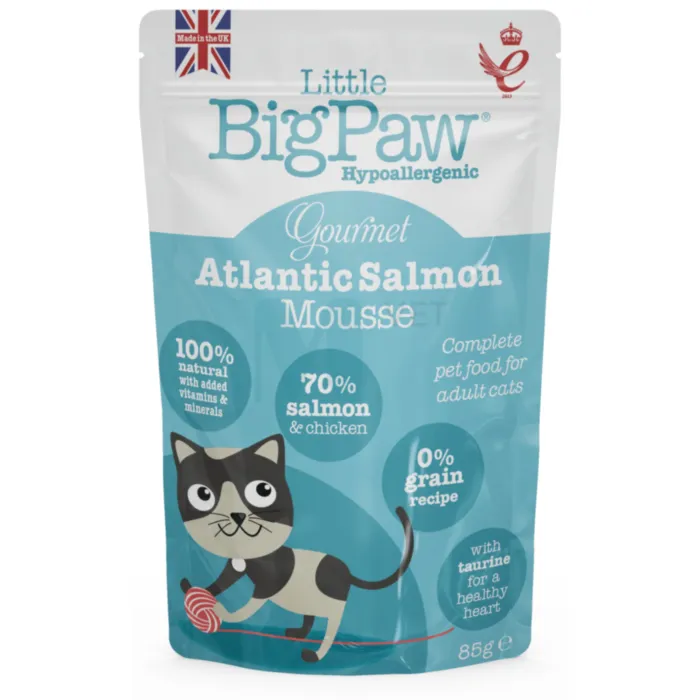 LITTLE BIGPAW KASSI EINEKOTIKE MOUSSE LÕHE 85G N1 - Tootepilt 1