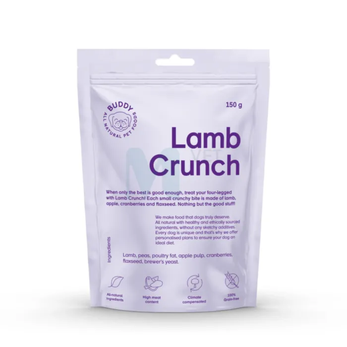 BUDDY KOERA MAIUS CRUNCHY LAMMAS/JÕHVIKAS 150G - Tootepilt 1