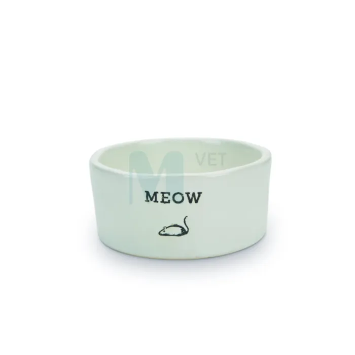 BEEZTEES KASSI KAUSS MEOW KERAAMILINE 11,5X4CM VALGE - Tootepilt 1