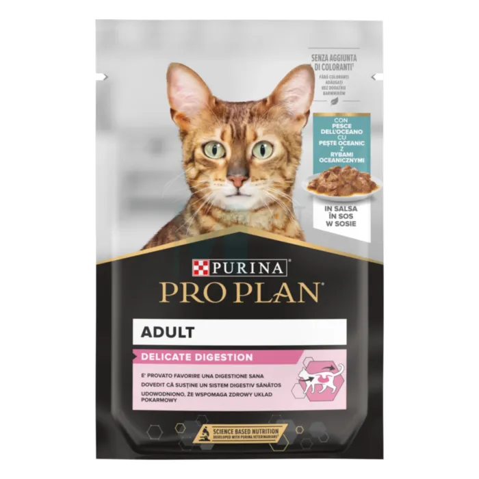 PRO PLAN KASSI EINEKOTIKE NS DELICATE OOKEANIKALA 85G N1 - Tootepilt 1