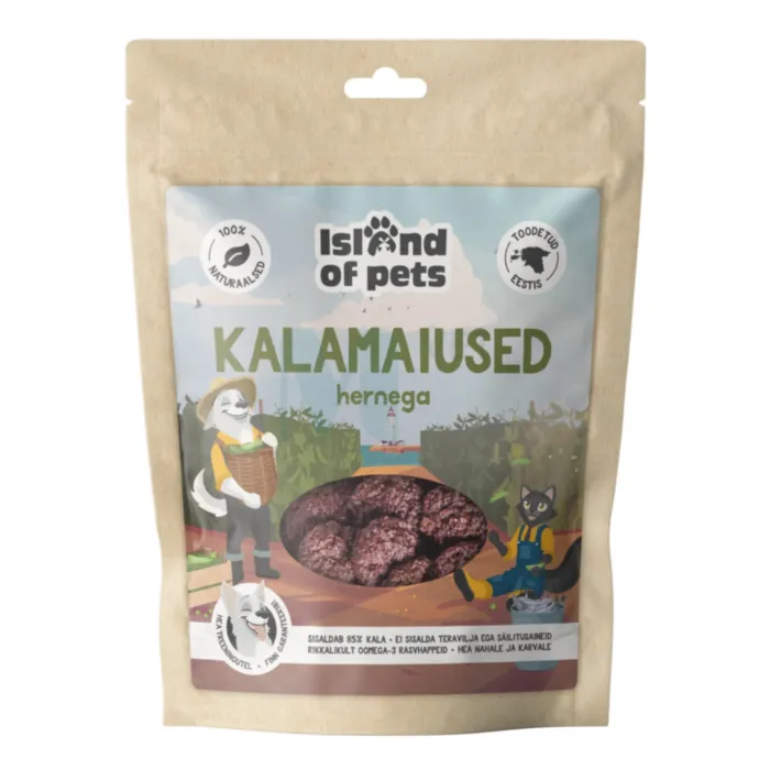 ISLAND OF PETS KALAMAIUS HERNESTEGA 80G - Tootepilt 1