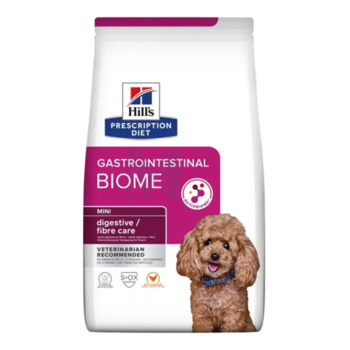 HILLS PD KOERA TÄISSÖÖT I/D GI BIOME FIBRE MINI 1KG - Tootepilt 1