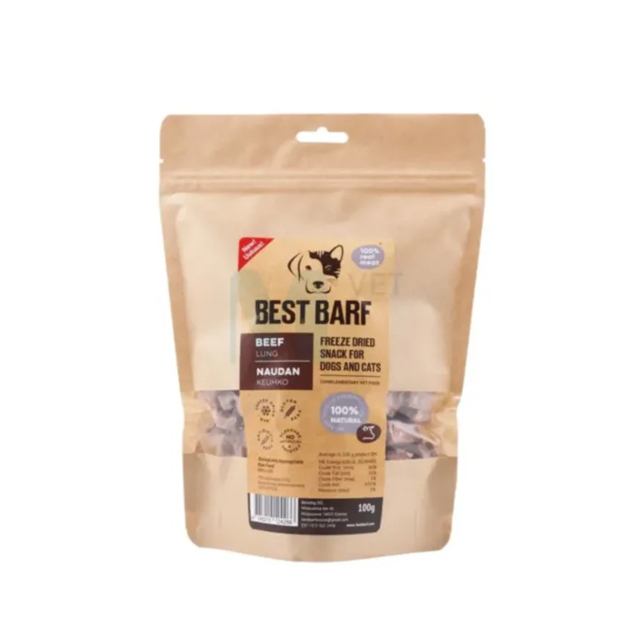 BEST BARF KÜLMKUIVATATUD MAIUS VEISEKOPS 100G - Tootepilt 1
