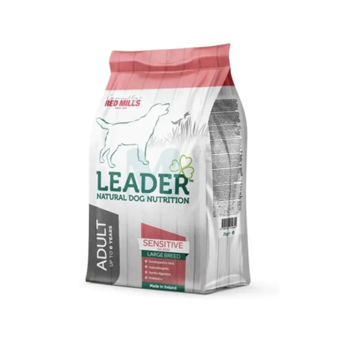 LEADER KOERA TÄISSÖÖT SENSITIVE LÕHE SUUR TÕUG 2KG - Tootepilt 1