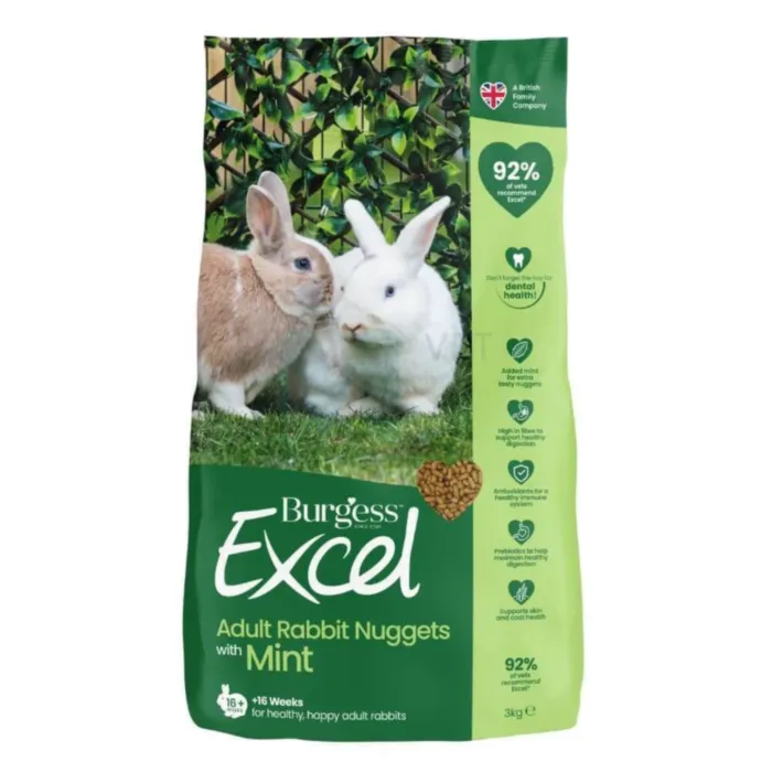 BURGESS EXCEL KÜÜLIKU TÄISSÖÖT MINT 3KG - Tootepilt 1