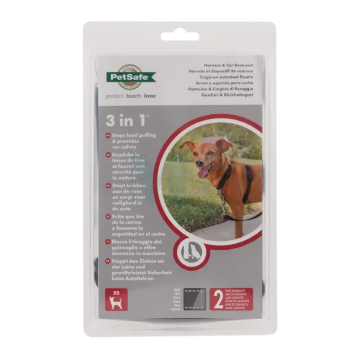 PETSAFE 3IN1™ TRAKSID JA AUTO TURVARIHM XS MUST # - Tootepilt 1