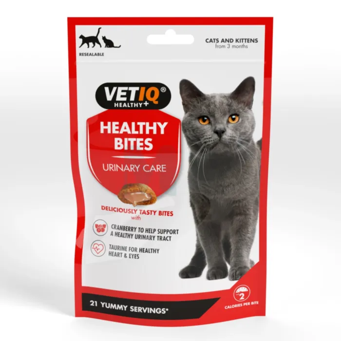 VETIQ KASSI/KASSIPOJA MAIUS HEALTHY BITES URINARY CARE 65G - Tootepilt 1