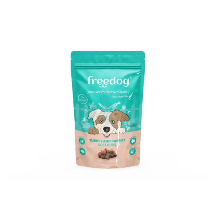 FREEDOG KOERA MAIUS SEMI-MOIST KALKUN/PORGAND 100G - Tootepilt 1