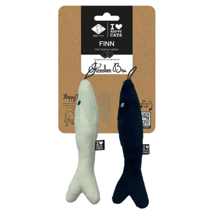 DD HOME KASSI MÄNGUASI FINN 20X6X3CM MUST/VALGE # - Tootepilt 1