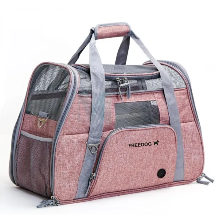 FREEDOG KANDEKOTT CROSSWORLD 51X23X35CM PRUUN - Tootepilt 1