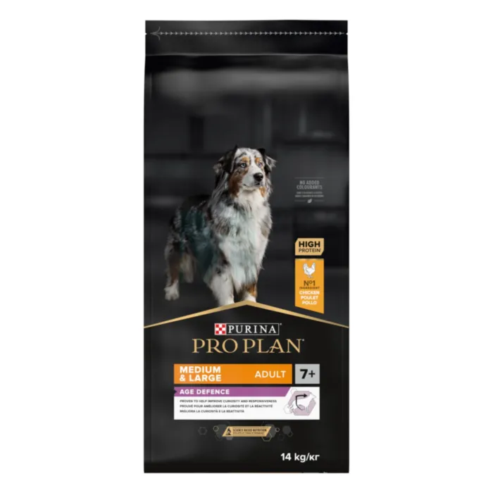 PRO PLAN KOERA TÄISSÖÖT KESKM/SUUR TÕUG 7+ KANA 14KG - Tootepilt 1