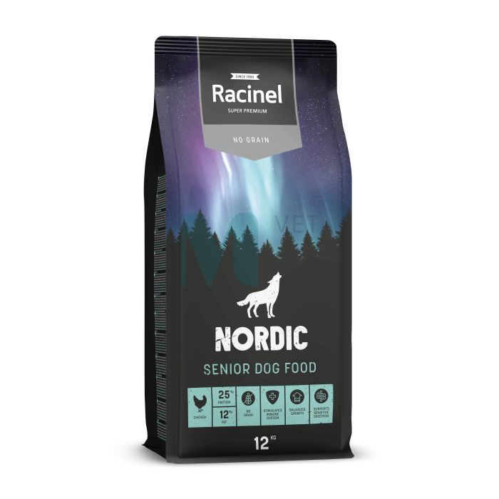 RACINEL KOERA TÄISSÖÖT SEENIOR KANA 12KG