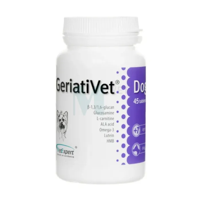 VETEXPERT GERIATIVET DOG TBL SMALL BREED N45 - Tootepilt 1