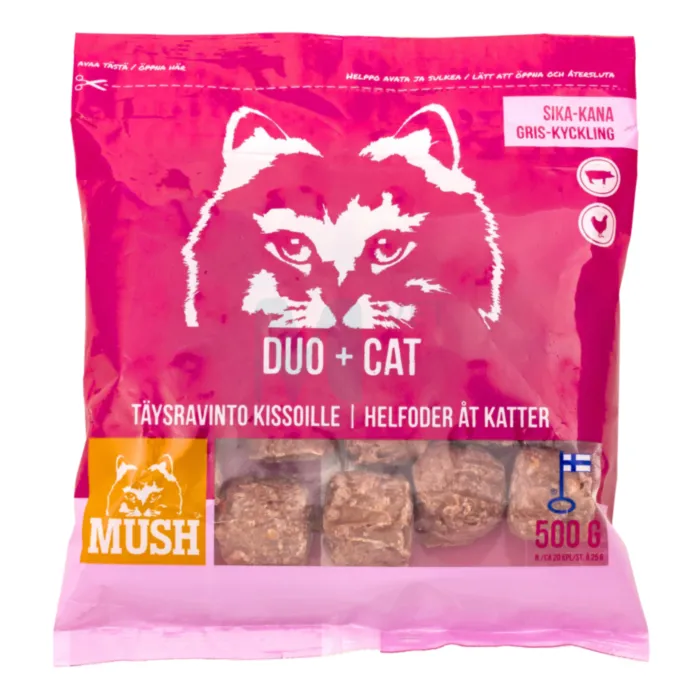 MUSH DUO+ KASSI TÄISSÖÖT SIGA/KANA 500G - Tootepilt 1