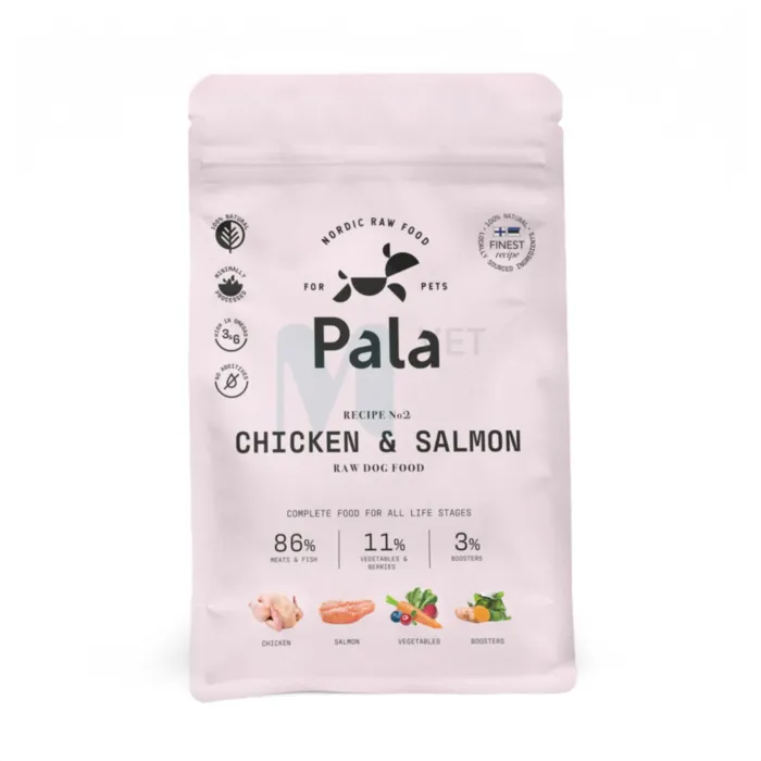 PALA KOERA TOORTOIT KANA/LÕHE 1KG - Tootepilt 1