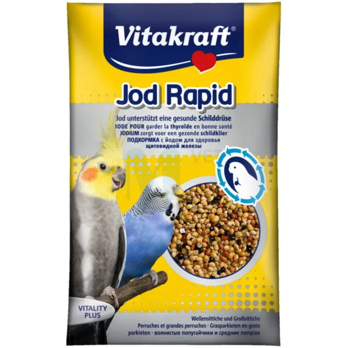 VITAKRAFT LINDUDE TÄIENDSÖÖT JOD RAPID 20G - Tootepilt 1