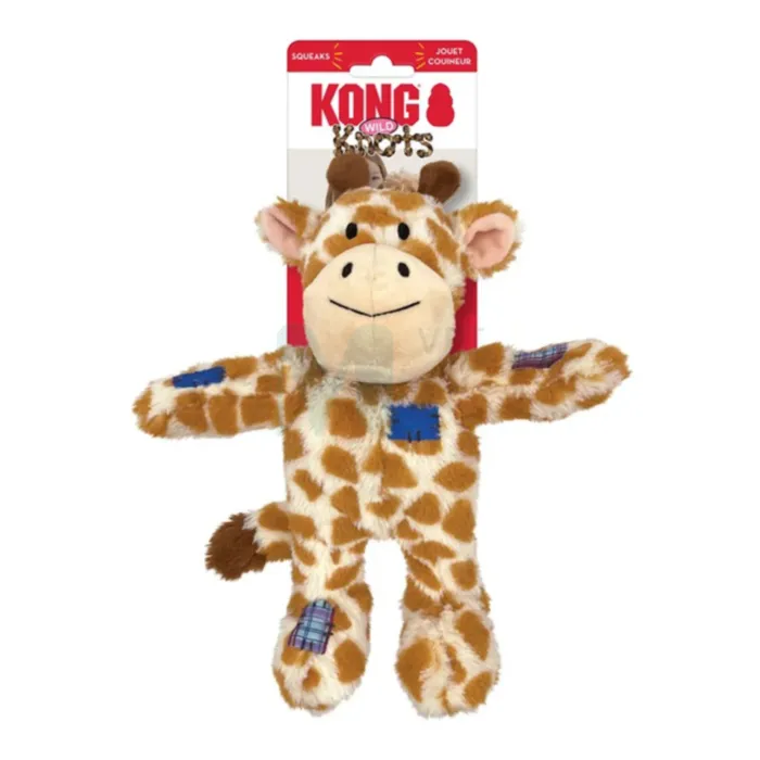 KONG WILD KNOTS GIRAFFE KOERA MÄNGUASI M/L - Tootepilt 1