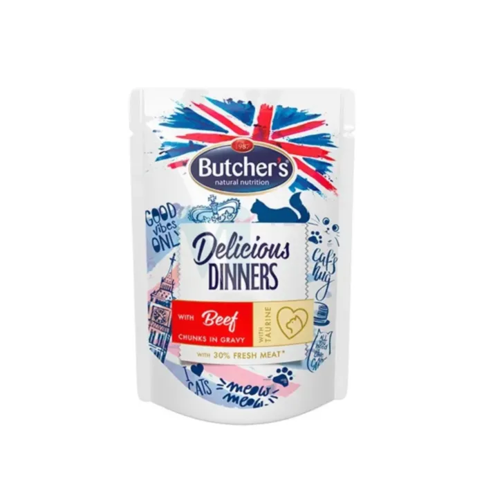 BUTCHERS KASSI EINEKOTIKE DELIC.DINNER VEIS 100G # - Tootepilt 1