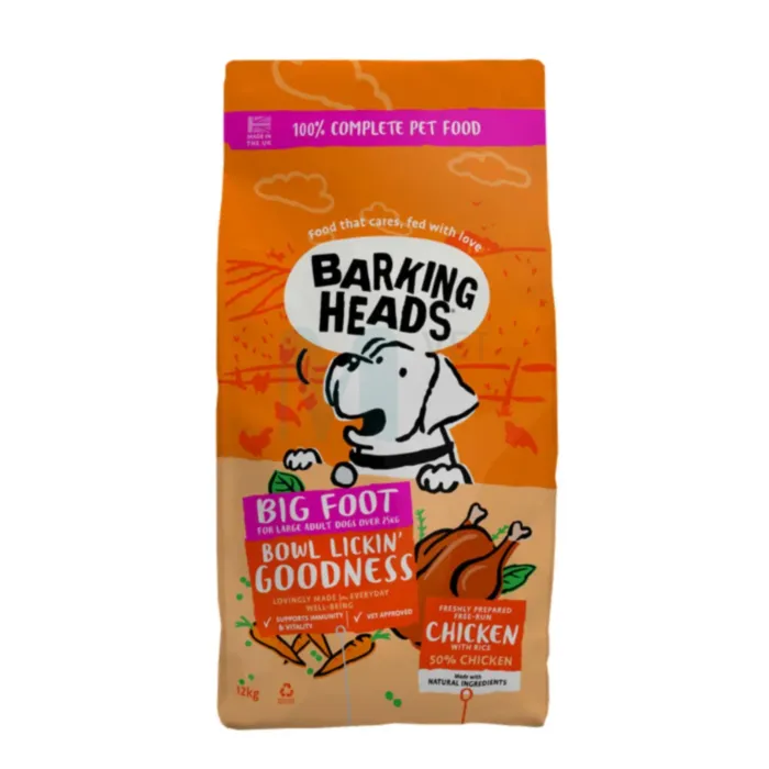 BH KOERA TÄISSÖÖT BOWL LICKIN GOODNESS KANA SUUR TÕUG 12KG # - Tootepilt 1