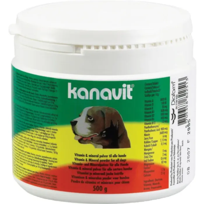 DIAFARM VIT/MIN KANAVIT PLV 500G - Tootepilt 1
