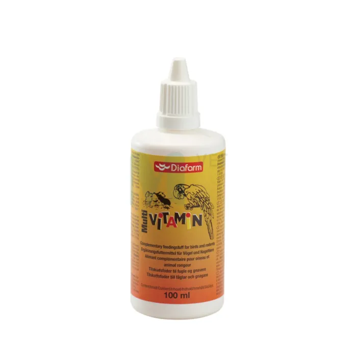 DIAFARM NÄRILISTE/LINDUDE MULTIVITAMIIN 100ML - Tootepilt 1