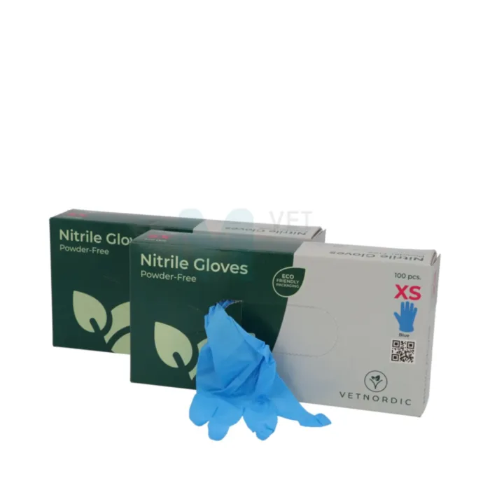 KINDAD NITRIIL PUUDRIVABAD XS N100 SINISED - Tootepilt 1