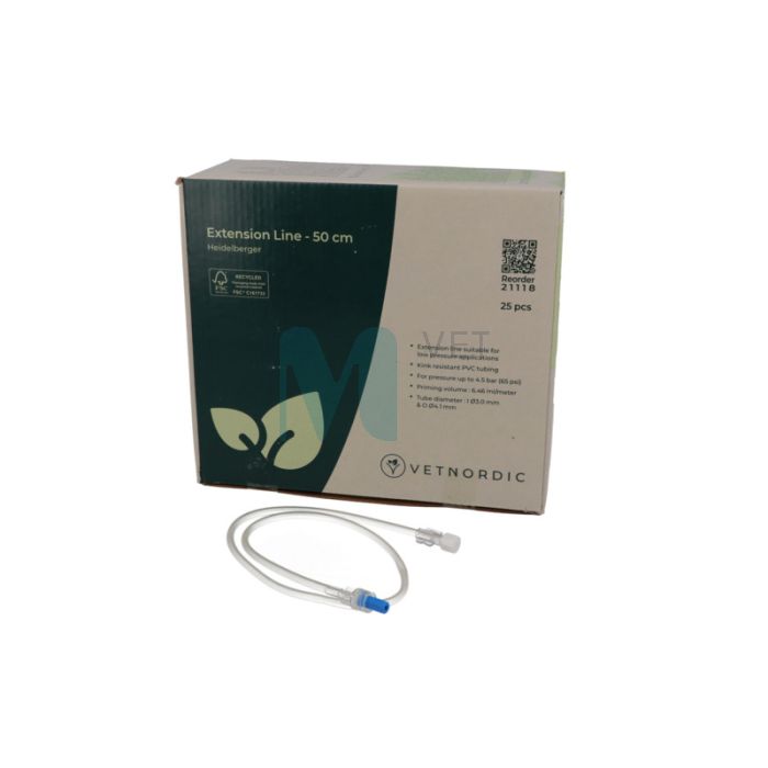 INFUSIOONISÜSTEEMI PIKENDUS HEIDELBERER 4,1MMX50CM N25