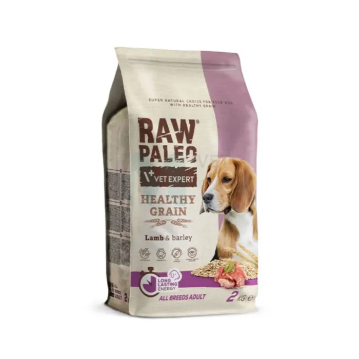 RAW PALEO KOERA TÄISSÖÖT HEALTHY GRAIN LAMMAS/ODER 2KG - Tootepilt 1