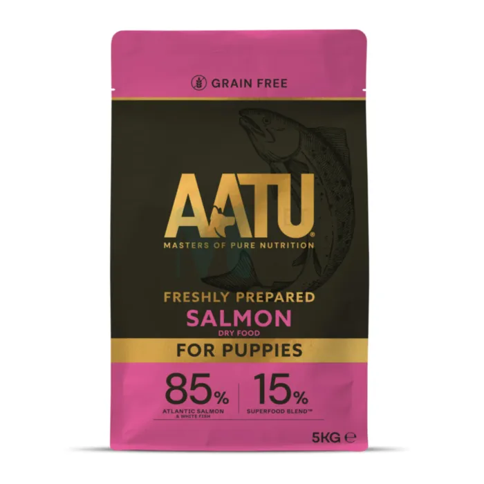 AATU KUTSIKA TÄISSÖÖT LÕHE 5KG - Tootepilt 1
