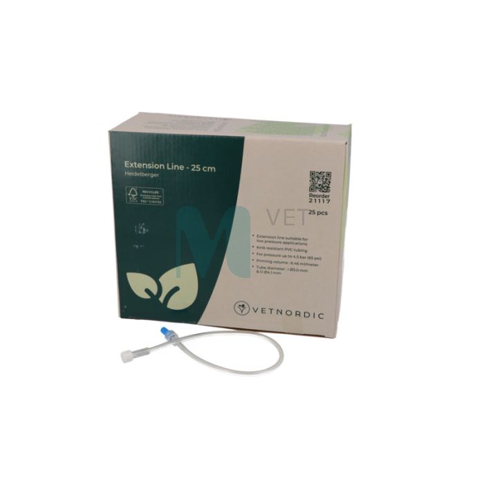 INFUSIOONISÜSTEEMI PIKENDUS HEIDELBERER 4,1MMX25CM N25
