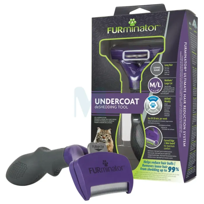 FURMINATOR ALUSKARVA KAMM KASS PIKAKARVALINE M/L - Tootepilt 1
